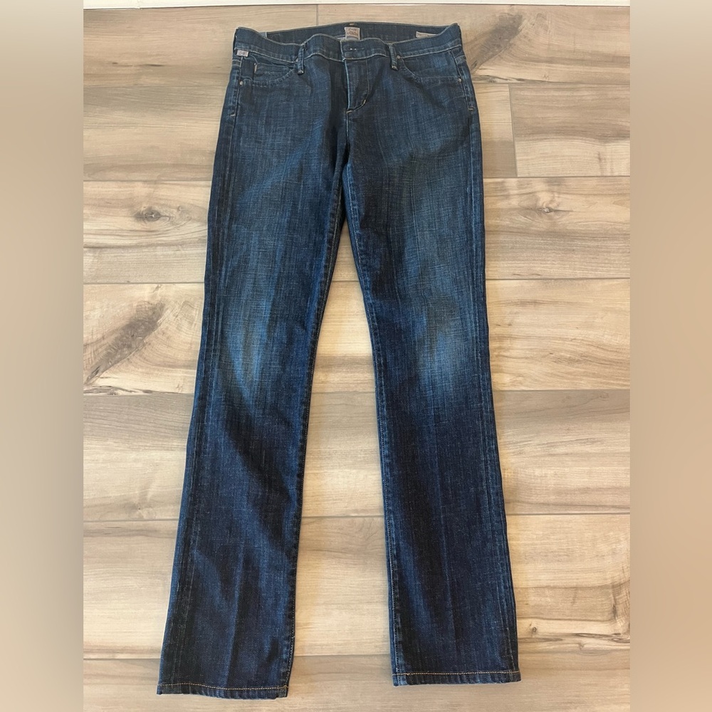 Women’s Citizens of Humanity Size 29 Ava Low Rise Straight Leg Jeans Casual EUC